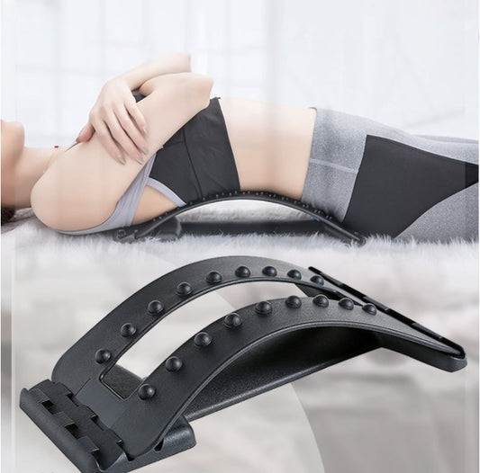 Back Traction Device with Spine Lumbar Support